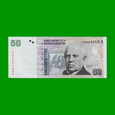 PESOS CONVERTIBLES 2do DISEÑO $50,00, BOT 3601, AÑO 1999, ESTADO SIN CIRCULAR.-