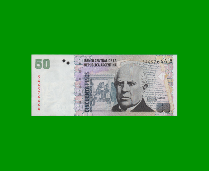 PESOS CONVERTIBLES 2do DISEÑO $50,00, BOT 3602, AÑO 2000, ESTADO EXCELENTE.-