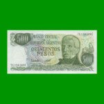 PESOS LEY 18.188 $500,00, BOT 2429a, AÑO 1980, ESTADO SIN CIRCULAR.-