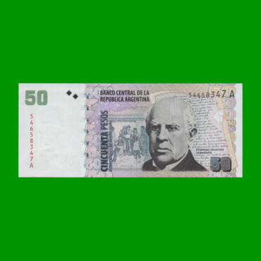 PESOS CONVERTIBLES 2do DISEÑO $50,00, BOT 3602, AÑO 2000, ESTADO SIN CIRCULAR.-