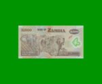 BILLETE DE ZAMBIA 500 KWACHA, POLYMERO, PICK 43g, AÑO 2009, ESTADO SIN CIRCULAR.- - Imagen 2