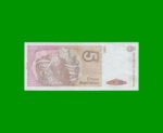BILLETE DE AUSTRALES, 5 AUSTRALES, BOT 2811, AÑO 1986, ESTADO SIN CIRCULAR.- - Imagen 2