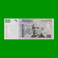 PESOS CONVERTIBLES 2do DISEÑO $50,00, BOT 3614, AÑO 2005, ESTADO EXCELENTE+.-