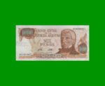 PESOS LEY 18.188 $1.000,00, BOT 2445, AÑO 1976, ESTADO EXCELENTE- .-
