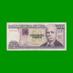 BILLETE DE CUBA $50,00 PICK 123h, AÑO 2013, ESTADO MUY BUENO.-