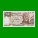 PESOS LEY 18.188 $1.000,00, BOT 2446, AÑO 1976, ESTADO EXCELENTE.-