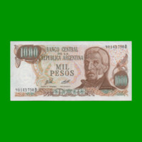 PESOS LEY 18.188 $1.000,00, BOT 2446, AÑO 1976, ESTADO EXCELENTE.-
