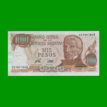 PESOS LEY 18.188 $1.000,00, BOT 2446a, AÑO 1976, ESTADO EXCELENTE+ .-