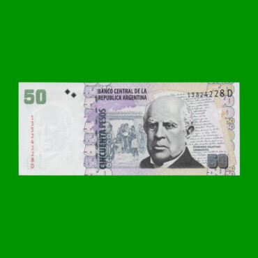 PESOS CONVERTIBLES 2do DISEÑO $50,00, BOT 3622a, AÑO 2010, ESTADO EXCELENTE+.-