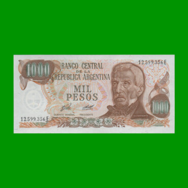 PESOS LEY 18.188 $1.000,00, BOT 2447, AÑO 1976, ESTADO EXCELENTE+ .-