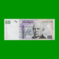 PESOS CONVERTIBLES 2do DISEÑO $50,00, BOT 3624, AÑO 2011, ESTADO SIN CIRCULAR.-