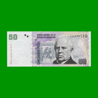PESOS CONVERTIBLES 2do DISEÑO $50,00, BOT 3624, AÑO 2011, ESTADO SIN CIRCULAR.-