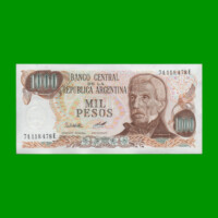 PESOS LEY 18.188 $1.000,00, BOT 2449a, AÑO 1979, ESTADO SIN CIRCULAR.-