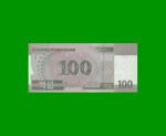 BILLETE DE COREA DEL NORTE 100 WON SPECIMEN, PICK 61s, ESTADO SIN CIRCULAR.- - Imagen 2