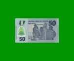 BILLETE DE NIGERIA 50 NAIRA, POLYMERO, PICK 40f, AÑO 2016 ESTADO SIN CIRCULAR.- - Imagen 2