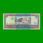 BILLETE DE EL SALVADOR 100 COLONES, PICK 140, AÑO 1995 ESTADO EXCELENTE+.-