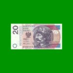 BILLETE DE POLONIA 20 ZLOTYCH, PICK 184, AÑO 2012, ESTADO SIN CIRCULAR.-