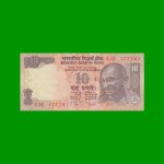 BILLETE DE INDIA 10 RUPIAS, PICK 102b, ESTADO SIN CIRCULAR.-