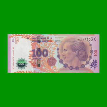 PESOS 3er DISEÑO $100,00, BOT 4302a, AÑO 2013, ESTADO EXCELENTE+.-