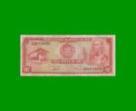 BILLETE DE PERU 10 SOLES, PICK 100c, AÑO 1972, ESTADO MUY BUENO+.-