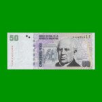 PESOS CONVERTIBLES 2do DISEÑO $50,00, BOT 3629, AÑO 2013, ESTADO EXCELENTE.-