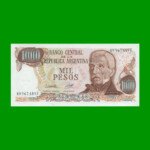 PESOS LEY 18.188 $1.000,00, BOT 2450a, AÑO 1979, ESTADO SIN CIRCULAR.-