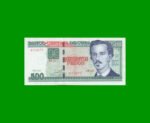 BILLETE DE CUBA $500,00 PICK 131, AÑO 2018, ESTADO EXCELENTE.-