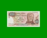 PESOS LEY 18.188 $1.000,00, BOT 2453, AÑO 1981, ESTADO EXCELENTE.-