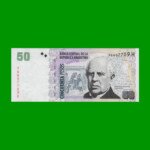PESOS CONVERTIBLES 2do DISEÑO $50,00, BOT 3634, AÑO 2014, ESTADO SIN CIRCULAR.-