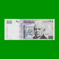 PESOS CONVERTIBLES 2do DISEÑO $50,00, BOT 3634, AÑO 2014, ESTADO SIN CIRCULAR.-