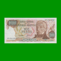 PESOS LEY 18.188 $1.000,00, BOT 2456, AÑO 1981, ESTADO EXCELENTE+ .-