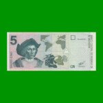BILLETE DE EL SALVADOR 5 COLONES, PICK 147, AÑO 1998 ESTADO SIN CIRCULAR.-