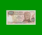 PESOS LEY 18.188 $1.000,00, BOT 2459, AÑO 1982, ESTADO EXCELENTE+ .-