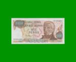 PESOS LEY 18.188 $1.000,00, BOT 2460, AÑO 1982, ESTADO EXCELENTE.-