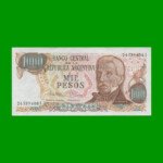 PESOS LEY 18.188 $1.000,00, BOT 2460, AÑO 1982, ESTADO EXCELENTE.-