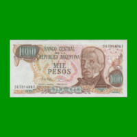 PESOS LEY 18.188 $1.000,00, BOT 2460, AÑO 1982, ESTADO EXCELENTE.-