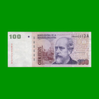 PESOS CONVERTIBLES 2do DISEÑO $100,00, BOT 3702, AÑO 2000, ESTADO MUY BUENO.-