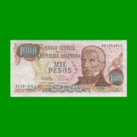 PESOS LEY 18.188 $1.000,00, BOT 2460, AÑO 1982, ESTADO EXCELENTE+ .-
