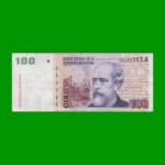 PESOS CONVERTIBLES 2do DISEÑO $100,00, BOT 3704, AÑO 2000, ESTADO MUY BUENO+.-