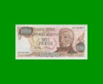PESOS LEY 18.188 $1.000,00, BOT 2460a, AÑO 1982, ESTADO SIN CIRCULAR.-