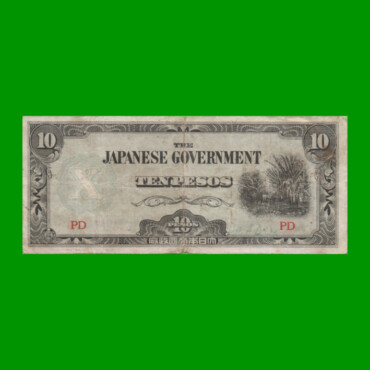 BILLETE DE FILIPINAS 10 PESOS, PICK 108, ESTADO BUENO.-