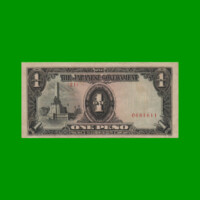 BILLETE DE FILIPINAS 1 PESO, PICK 109a, C/ SELLO,  ESTADO MUY BUENO+ .-