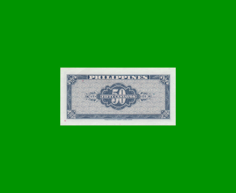BILLETE DE FILIPINAS 50 CENTAVOS, PICK 131, ESTADO SIN CIRCULAR.- - Imagen 2