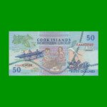 BILLETE DE ISLAS COOK 50 DOLARES, PICK 10a, AÑO 1992 ESTADO SIN CIRCULAR.-
