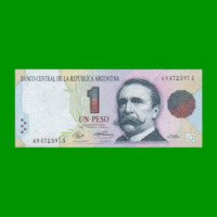 PESOS CONVERTIBLES 1er DISEÑO $1,00, BOT 3001, AÑO 1992, ESTADO EXCELENTE+.-