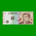 PESOS 3er DISEÑO $10,00, BOT 4001, AÑO 2016, ESTADO EXCELENTE+.-