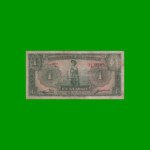 BILLETE DE PARAGUAY 1 GUARANI, PICK 185a, LEY 1952, ESTADO BUENO+.-