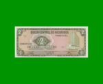 BILLETE DE NICARAGUA 2 CORDOBAS, PICK 121a, ESTADO SIN CIRCULAR.-