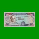 BILLETE DE JAMAICA 50 DOLARES PICK 83c, AÑO 2008 ESTADO SIN CIRCULAR.-