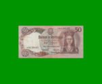 BILLETE DE PORTUGAL 50 ESCUDOS, PICK 168, AÑO 1964 ESTADO MUY BUENO+.-